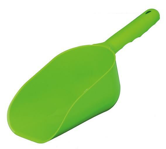 Совок сплошной для кошачьего туалета большой, пластик