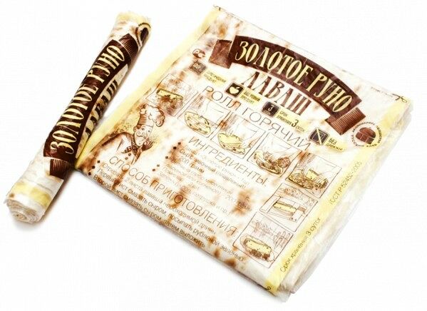 Лаваш русский хлеб золотое руно русский хлеб