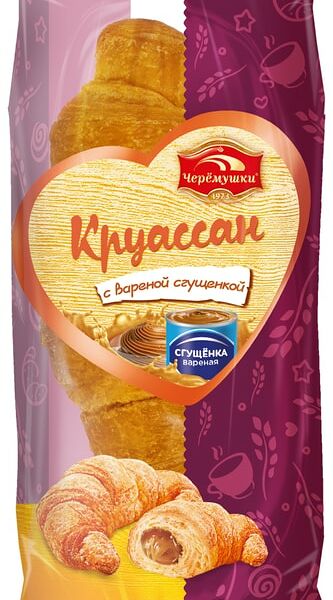 Круассан Черемушки с вареной сгущенкой 80г