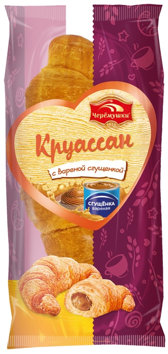 

Круассан Черемушки с вареной сгущенкой 80 г