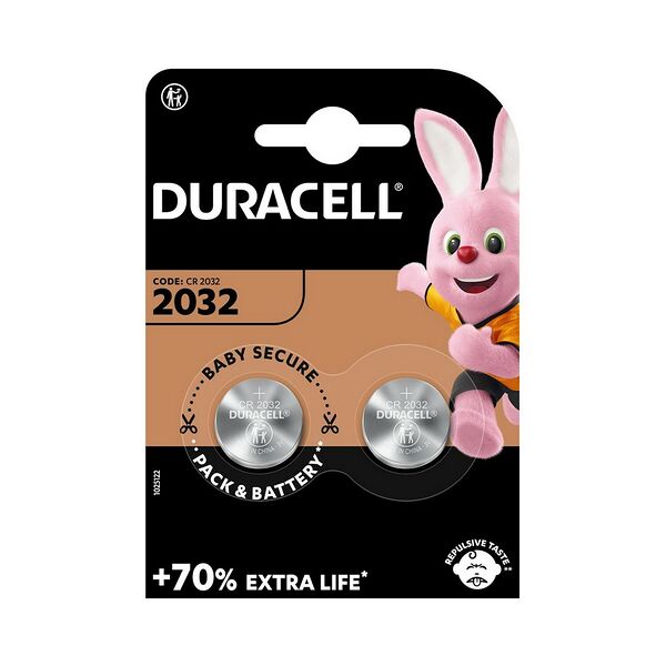 Элемент питания DURACELL Lithium DL2032 2BP