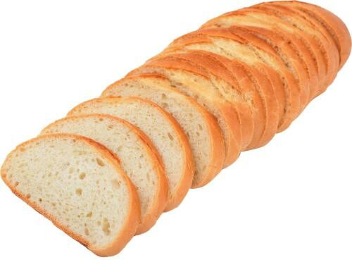 Батон Хбк Нарезной в нарезке высший сорт