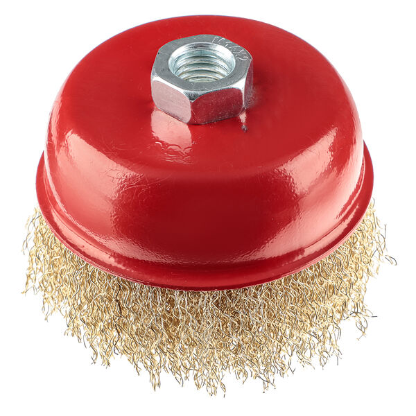 Ермак щетка металл. для ушм 100мм/м14 (чашка)