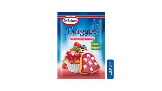 Глазурь Dr.Oetker со вкусом лесных ягод, саше