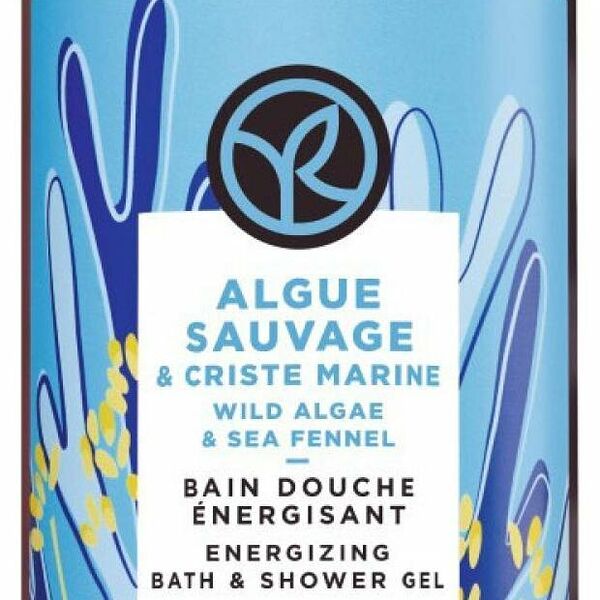 Гель для душа Yves Rocher Морской фенхель и морские водоросли