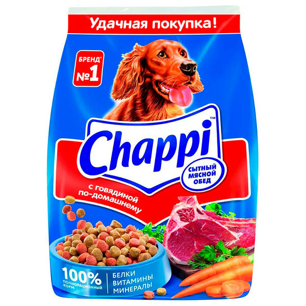 Корм для собак Chappi говядина