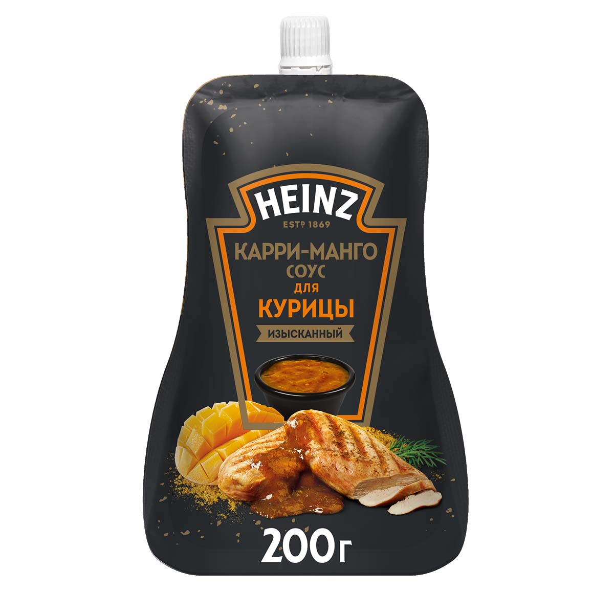 

Соус Heinz Карри-Манго для курицы дой-пак 200 г