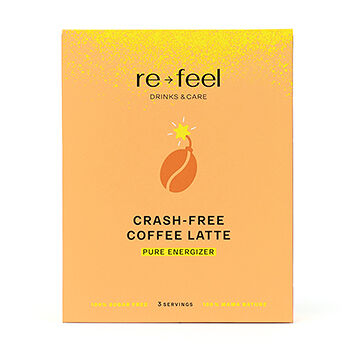 Кофе Re-feel латте Brain Booster саше 3 шт., 60 г, Россия