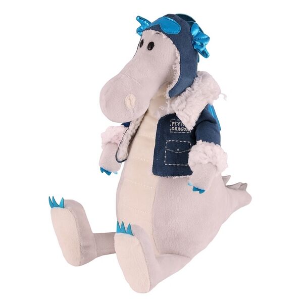 Игрушка мягкая Maxitoys дракон эштон лётчик 30 см mt-mrt012304-2-30