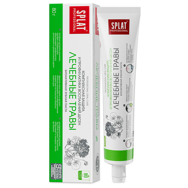 Зубная паста Splat Professional Лечебные травы 80 г