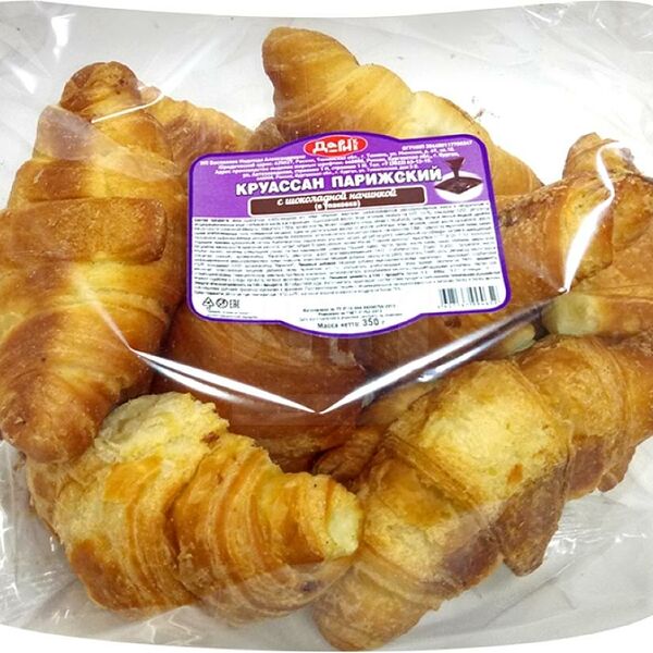 Круассан ИП Беспалова Н.А. Парижский с шоколадной начинкой 350 г