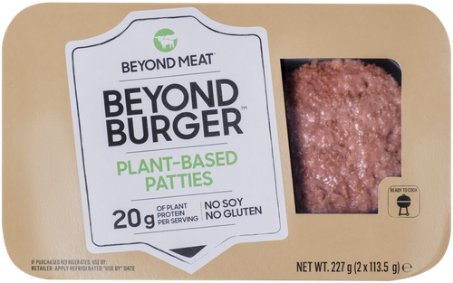 

Бургер Beyond Meat из растительного мяса замороженный 227 г