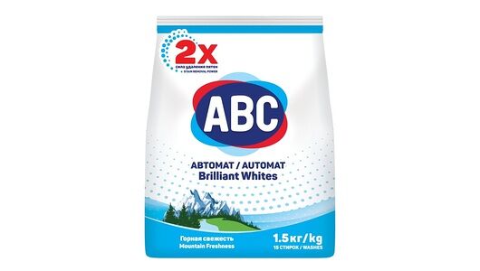 Стиральный порошок ABC Горная свежесть  