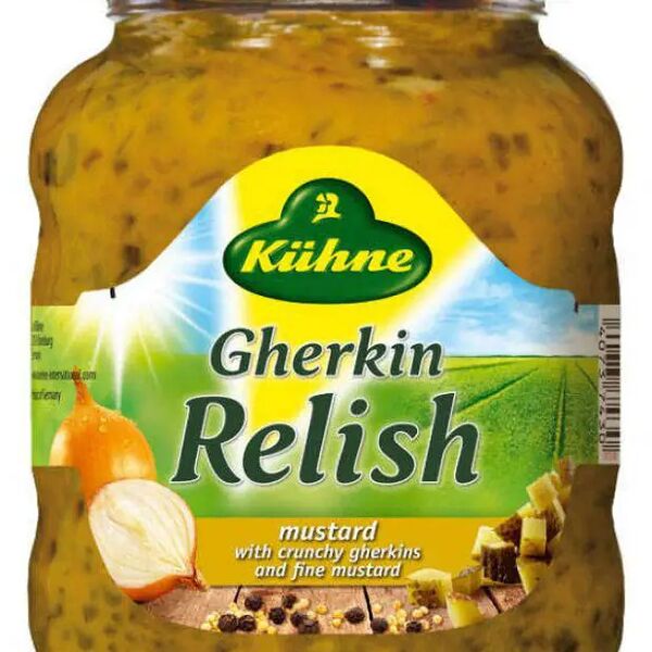 Соус Гекин Релиш Kühne с огурцами