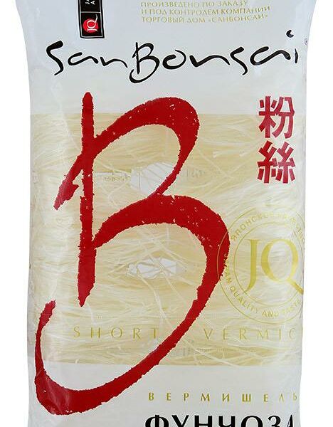 Вермишель бобовая фунчоза короткая SanBonsai
