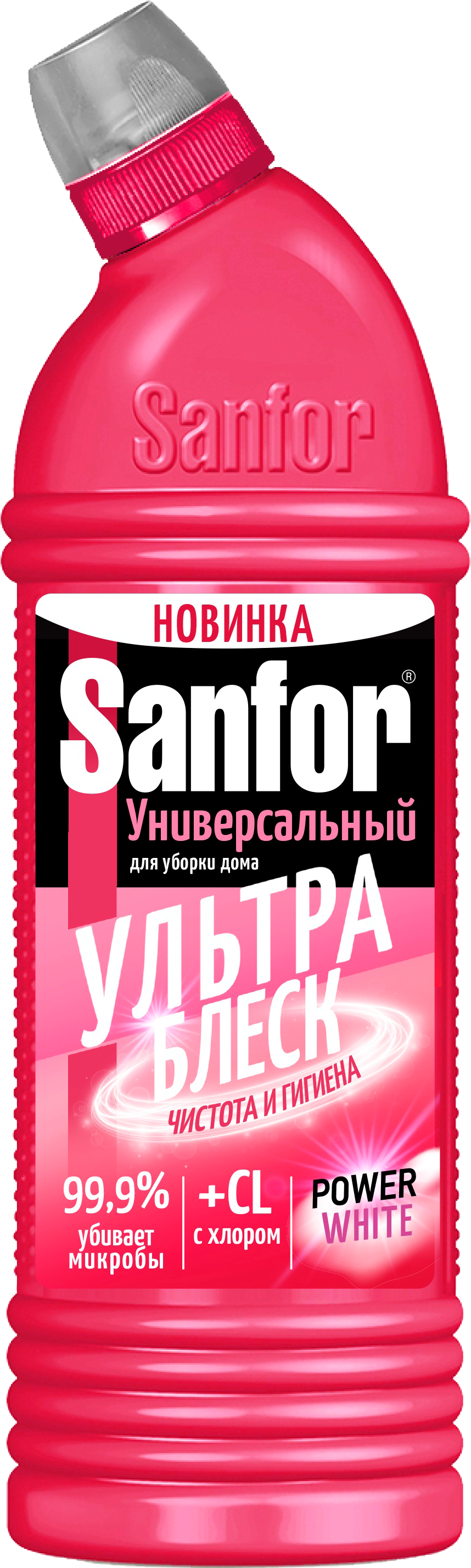 

Чистящее средтство Sanfor Ультра блеск универсальный с хлором 750 мл