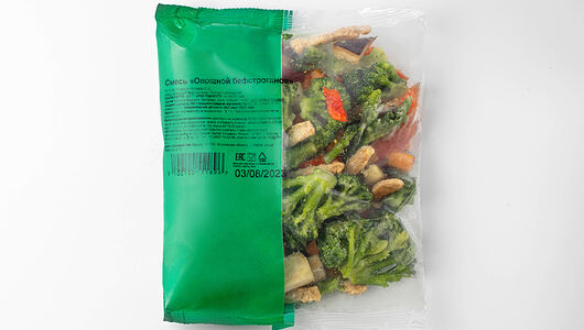 Смесь Овощной Бефстроганов, быстрозамороженная