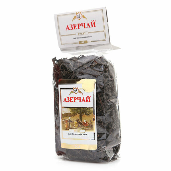 Чай Азерчай Букет черный байховый крупнолистовой 100 г
