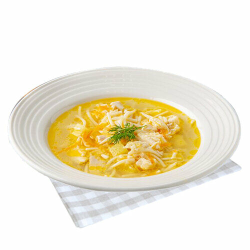 Суп куриный с вермишелью Свиристилева