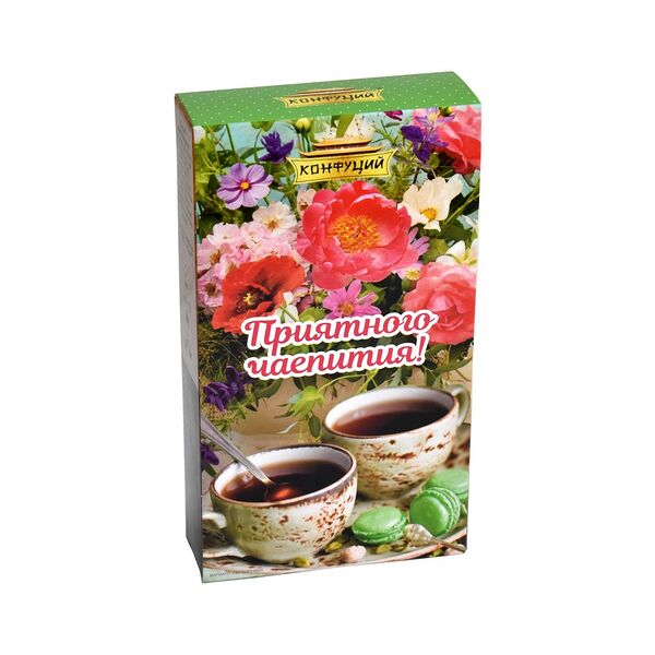 Чай подарочный черный крупнолистовой с натуральными добавками Бергамот 70г