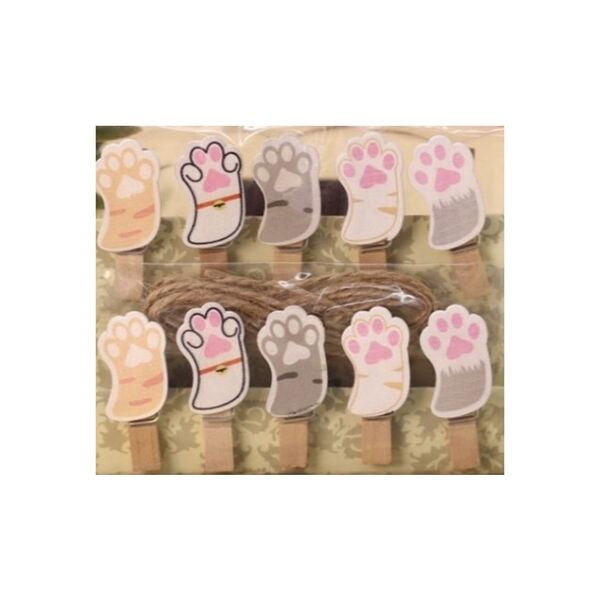 Набор прищепок iLikeGift Лапка, Россия