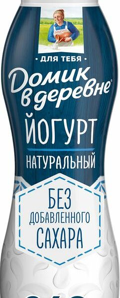 Йогурт Домик в деревне натуральный 1.8% 260 г