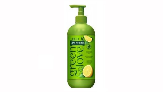 Средство для мытья посуды Green Love Итальянский лимон 