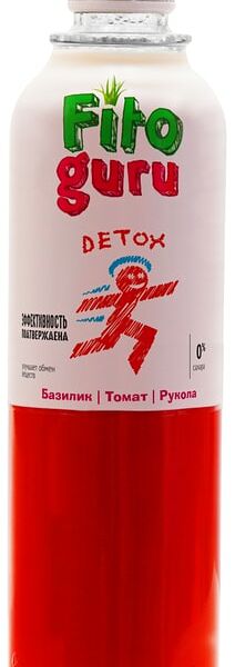 Напиток Fitoguru Detox Базилик-Томат-Рукола 330мл