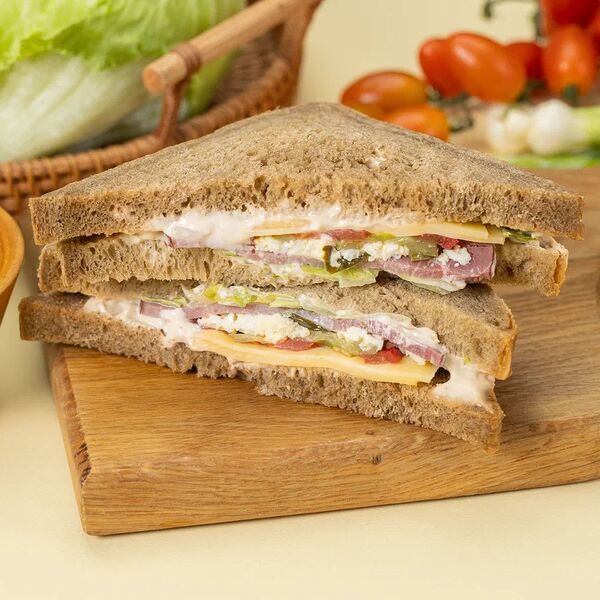 Тост с ростбифом