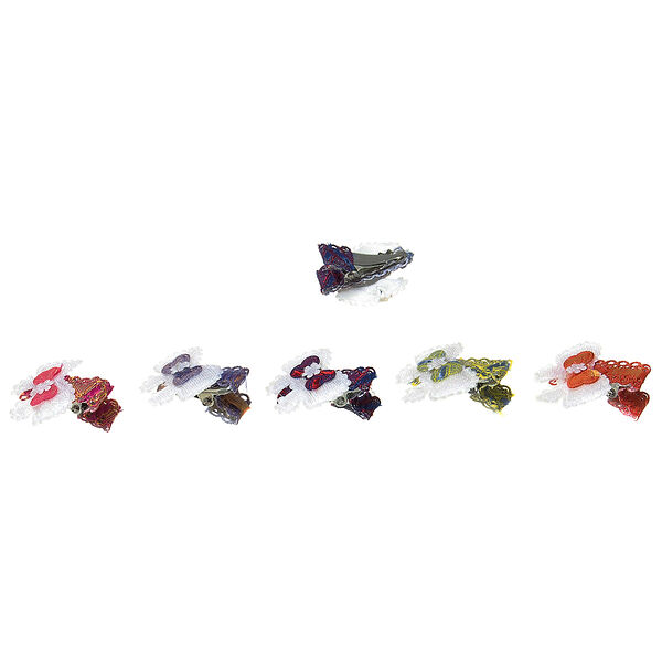 Бантик-заколка V.I.Pet, 2,5 см, Комильфо, 15132 /10 шт., в ассортименте