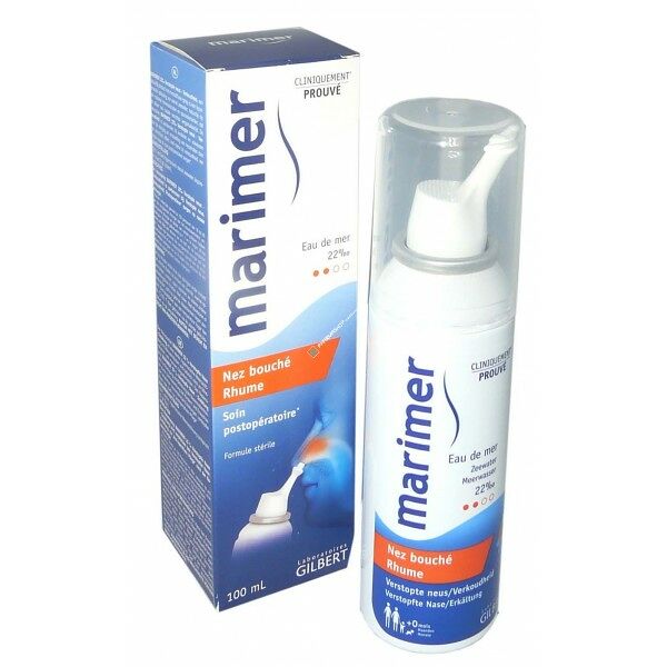 Маример морская вода гипертонический спрей для носа 2,2% 100мл