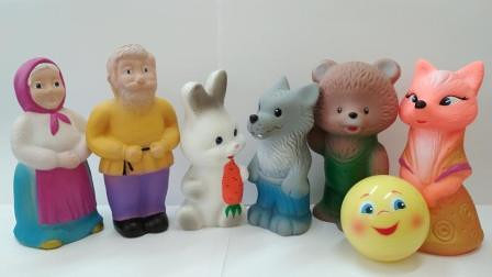 Набор Сказка ПВХ Колобок 7 предметов