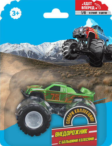 Машинка Lori Rocket монстр трак 9111185