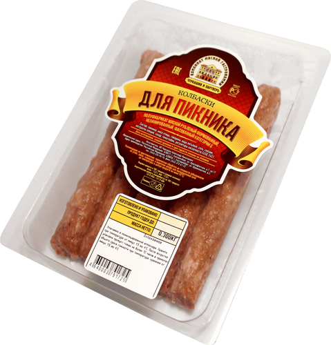 

Колбаски Черкашин и ПартнерЪ Для пикника, категория Б, 300 г