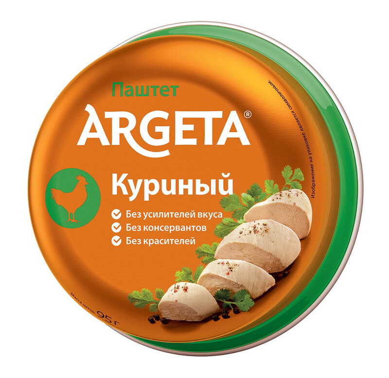 Купить Паштет куриный Argeta по низкой цене с быстрой доставкой от 30 ...