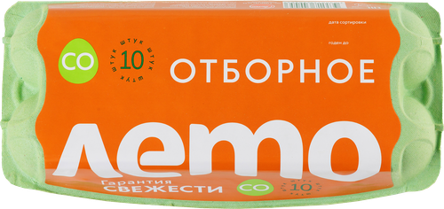 

Яйца столовые Лето отборной категории С0 коричневое 10 шт.