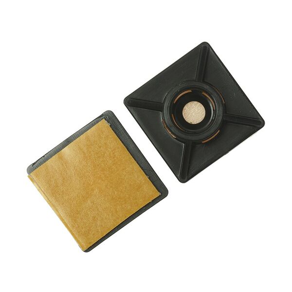 Площадка под хомут самоклеящаяся TECH-KREP, 19х19мм, 40 шт