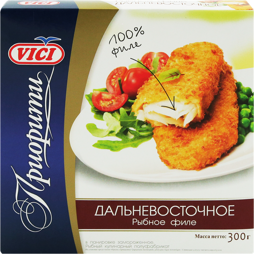 

Рыбное филе Vici Приорити Дальневосточное замороженное 300 г