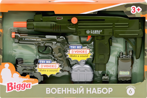 

Набор игровой BIGGA Военный Арт. CH930A-7