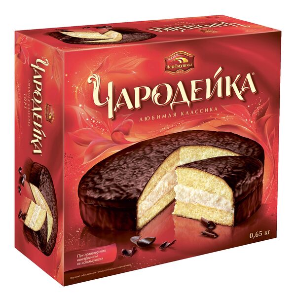 Торт Чародейка Черёмушки 650 г