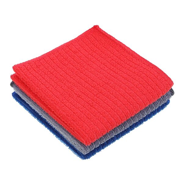 Ng набор салфеток из микрофибры, 3 шт, классик + сетка, 30х30 см