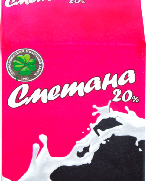 Сметана СЕВЕРОДВИНСК-МОЛОКО 20%, без змж