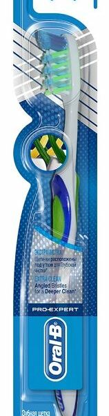 Зубная щетка Oral-B Pro-Expert Экстра-чистка средней жесткости 1 шт в ассортименте