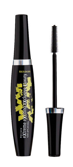 Тушь Relouis Xxxl Extreme Exciting Exclusive Luxury черная, 10 г