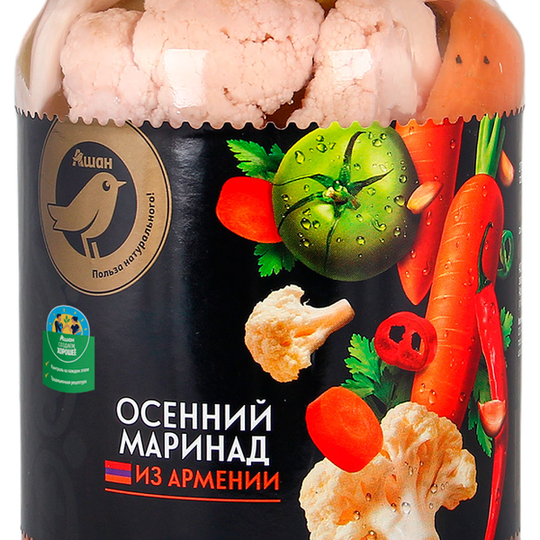 Маринад Ашан Золотая птица осенний, 950г