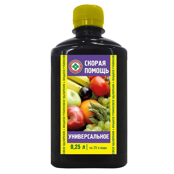 Жидкое удобрение Универсальное Скорая помощь жид 250 мл