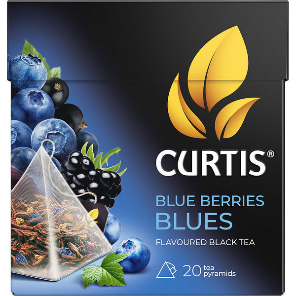 Чай CURTIS Blue Berries Blues черн. вес 20*1.8г