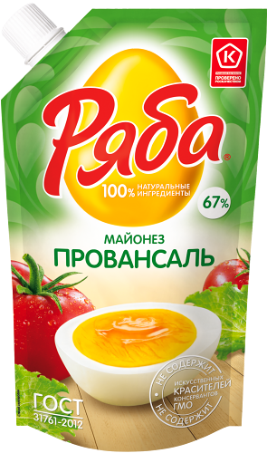 Майонез Ряба Провансаль 67% 350 г
