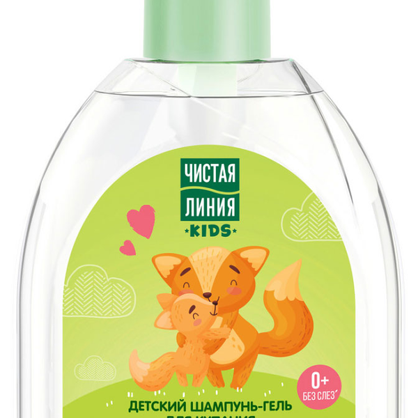 Шампунь-гель для купания Чистая Линия детский с ромашкой и алоэ