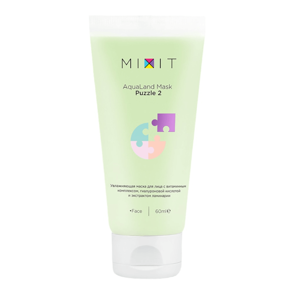 Маска для лица Mixit Puzzle 2 увлажняющая с гиалуроновой кислотой 60 мл